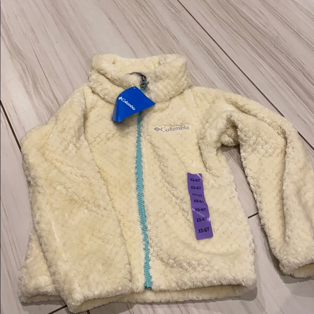 NWT Columbia fleece zip up jacket
